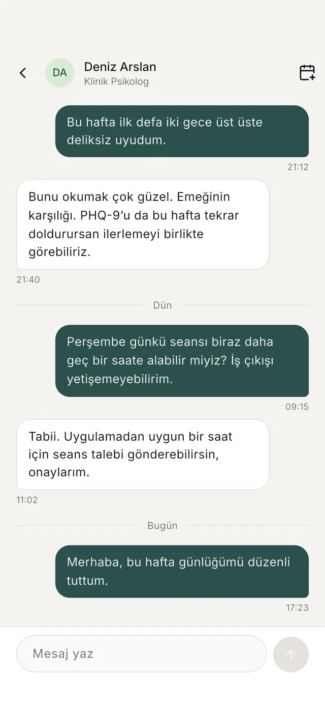 Mesajlar